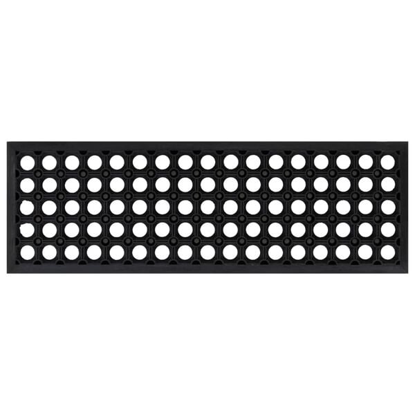 vidaXL Gazi&scaron;ta za stepenice 10 kom 25 x 75 cm gumena