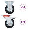vidaXL Kotačići 32 kom 100 mm