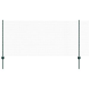 vidaXL Heksagonalna ograda s stubom 25 x 1 m Čelik premazan PVC-om