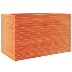 vidaXL Vrtna sadilica vo&scaron;tano smeđe boje 110x60x68,5 cm od borovine