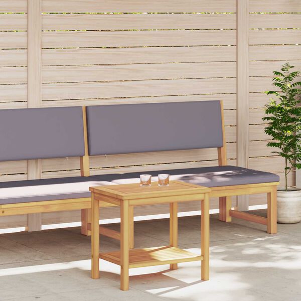 vidaXL Bocni stol Prirodna nafta 50 x 35 x 45 cm Čvrsto drvo akacije