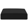 vidaXL Jastuk za sjedalo Crna 40 x 40 x 11 cm PU pjena