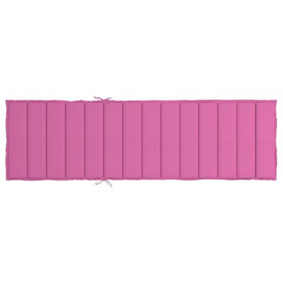 vidaXL Jastuk za ležaljku za sunčanje ružičasti od tkanine Oxford