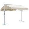 vidaXL Samostojeća tenda 3 x 3 m krem