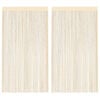 vidaXL Končane Zavjese 2 kom 140x250 cm Krem