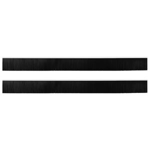 vidaXL Samoljepljivi pečati za vrata 2 pcs Bijelo 100 cm