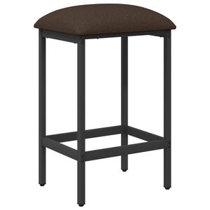 vidaXL Barska stolica Sivosmeđa 40 x 32 x 64 cm Konstruirano drvo