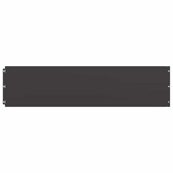 vidaXL Rubovi za travnjak 20 kom crni 25x103 cm hladno valjani čelik