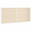 vidaXL Drvena kolekcionarska vitrina s vratima 80x8,5x37 cm