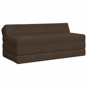 vidaXL Sofa na razvlačenje Sivosmeđa 120 x 60 x 49 cm Tkanina