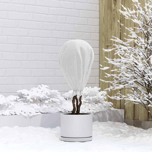 vidaXL Flis za zaštitu biljaka od mraza Bijelo 100 x 1,6 m