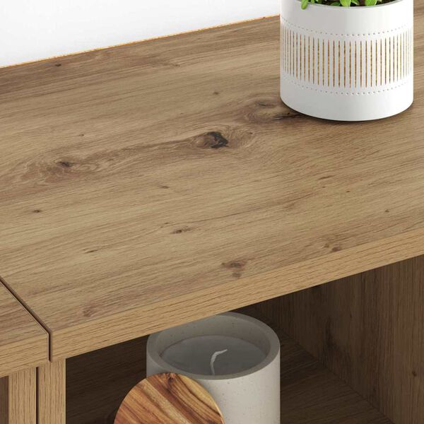 vidaXL Komode 2 pcs Umjetnički hrast 60 x 35 x 70 cm Konstruirano drvo