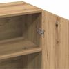vidaXL Komoda boja hrasta artisan 70x34x90 cm od konstruiranog drva
