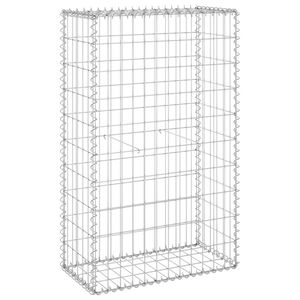vidaXL Gabionski zid s poklopcima od pocinčanog čelika 60x30x100 cm
