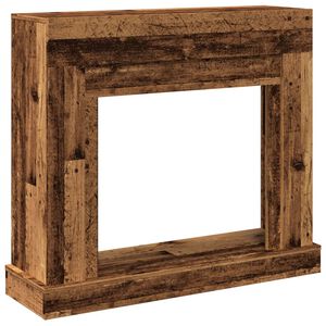 vidaXL Okvir za kamin boja drva 100x30x87,5 cm od konstruiranog drva