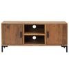 vidaXL TV ormarić smeđi 110x35x48 cm od masivne borovine