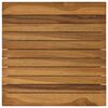 vidaXL Gornji dio stola 40 x 40 x 3,5 cm Četvrtasti Čvrsto teak drvo