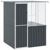 vidaXL Kavez za ptice Antracit 165 x 165 x 200 cm Cinkani čelik