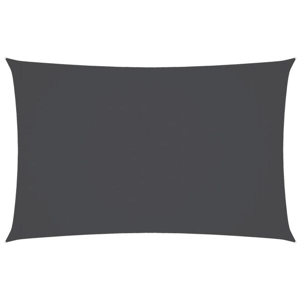 vidaXL Jedro protiv sunca od tkanine Oxford pravokutno 3x6 m antracit