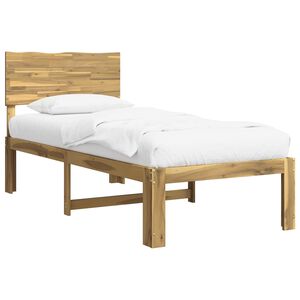 vidaXL Krevet s uzglavljem ROSTOCK Bijela 80 x 200 cm