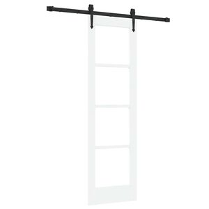 vidaXL Klizna vrata ORKDAL Bijelo 61 x 198,5 cm