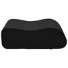 vidaXL Jastuk za sjedalo Jednobojno Crna