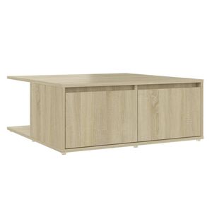 vidaXL Stolić za kavu boja hrasta sonome 80x80x31 cm konstruirano drvo