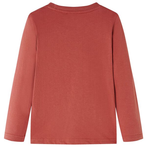 Dječja majica s dugim rukavima boja kane 92