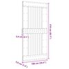 vidaXL Vrata NARVIK Prirodna 100 x 210 cm Čvrsta borovina