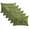 vidaXL Presvlaka za jastuk 6 pcs HEERLEN Dizajn lista 50 x 80 cm
