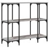 vidaXL Konzolni stol boja hrasta sonome 102x35x90 cm konstruirano drvo