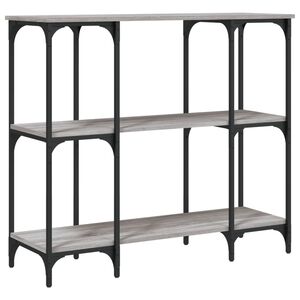 vidaXL Konzolni stol boja hrasta sonome 102x35x90 cm konstruirano drvo