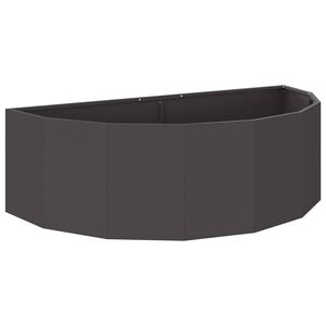 vidaXL Sadilica Crna 120 x 60 x 35 cm Čelik