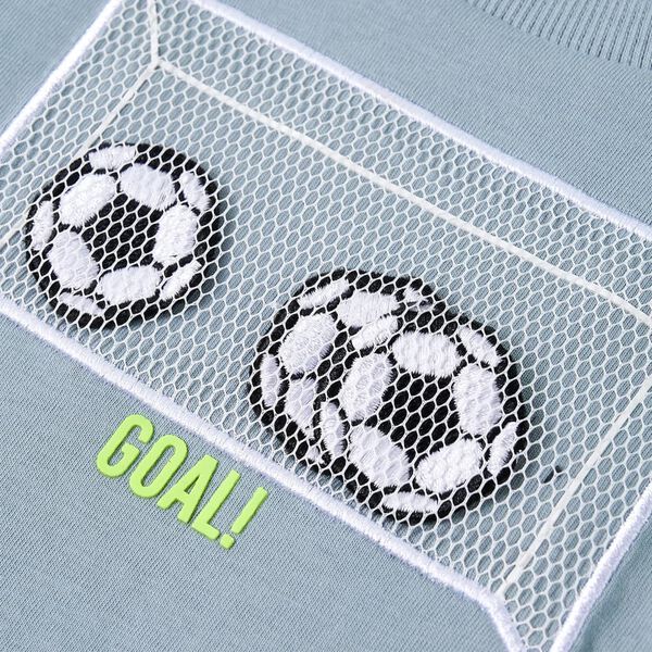 Dječja majica dugih rukava svjetloplava 116