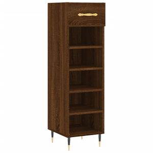 vidaXL Ormarić za cipele boja hrasta 30x35x105 cm konstruirano drvo