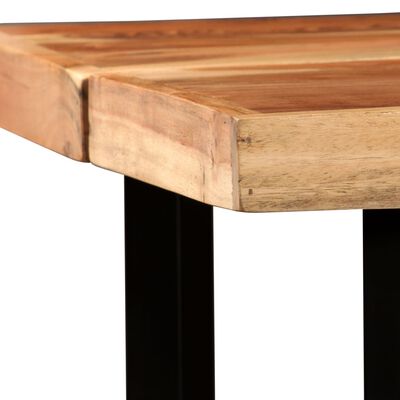 vidaXL Barski stol od masivnog bagremovog drva 150 x 70 x 107 cm