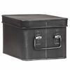 LABEL51 kutija za pohranu Media 22 x 17 x 13 cm M antikno crna