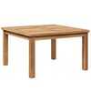 vidaXL Kava Stol Smeđa 60 x 60 x 36 cm Čvrsto teak drvo