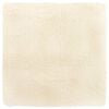 vidaXL Čupavi tepih s visokim vlaknima NAVARRA krem 120x120 cm