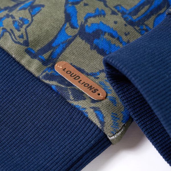 Dječja topla majica kaki 104