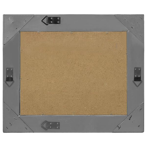 vidaXL Zidno ogledalo u baroknom stilu 50 x 40 cm crno