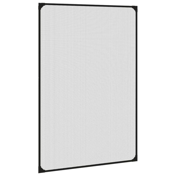 vidaXL Magnetski prozorski zaslon protiv insekata antracit 80x120 cm