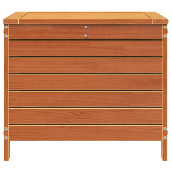 vidaXL Vrtni tabure voštano smeđi 62x63,5x53,5 cm od masivne borovine