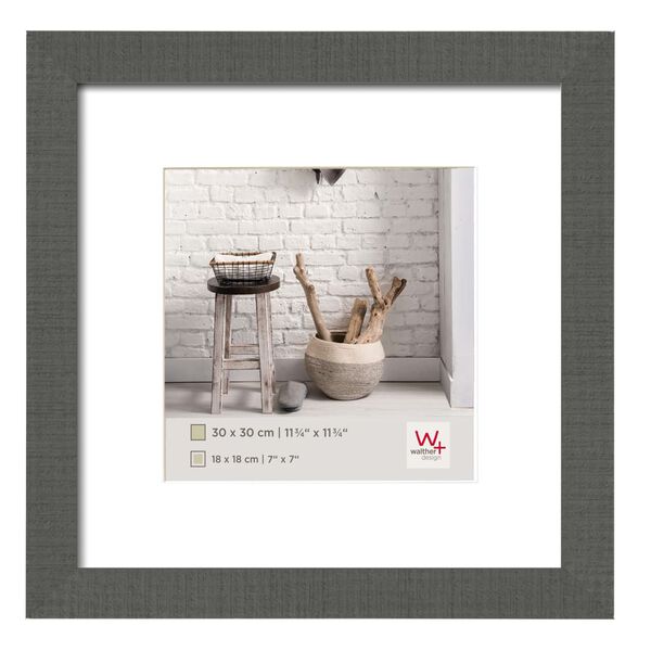 Walther Design okvir za slike Home 30 x 30 cm sivi