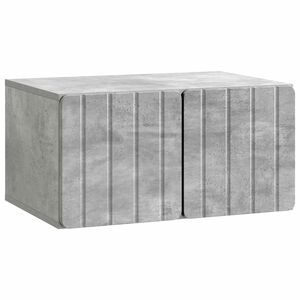 vidaXL TV ormar za zid Zidne Betonska siva 59,5 x 41 x 30 cm