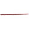 vidaXL Zamjenska tkanina za rub tende bordo prugasta 580x20 cm