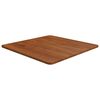 vidaXL Četvrtasta stolna ploča tamnosmeđa 60x60x1,5 cm tretirani hrast