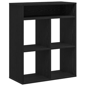 vidaXL Ormarić za knjige crni 66x31x80 cm od konstruiranog drva