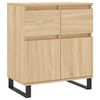 vidaXL Komoda boja hrasta sonome 60 x 35 x 70 cm od konstruiranog drva