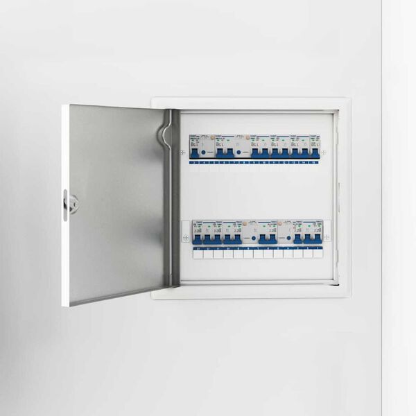 vidaXL Pristupna ploča Bijelo 63 x 33 x 3 cm Čelik